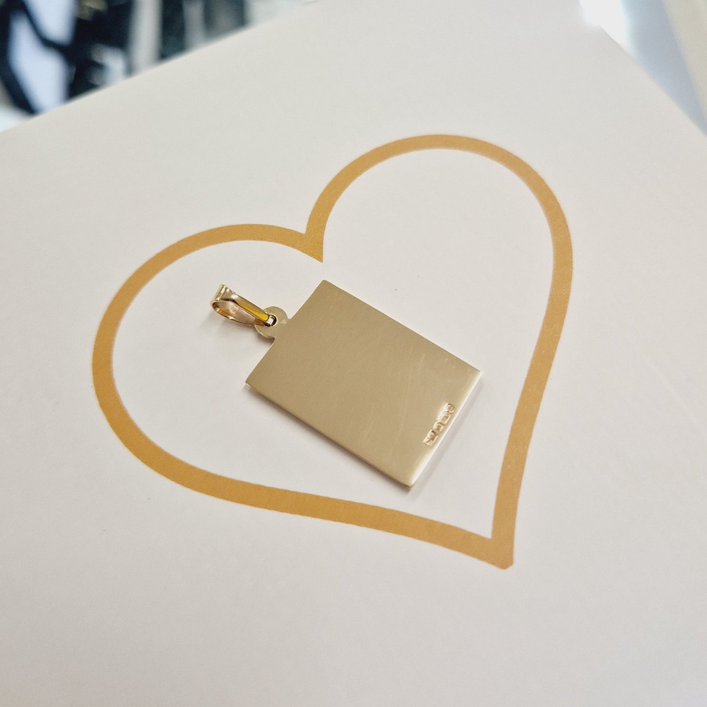 9ct Yellow Gold St Christopher's Medal 24 mm