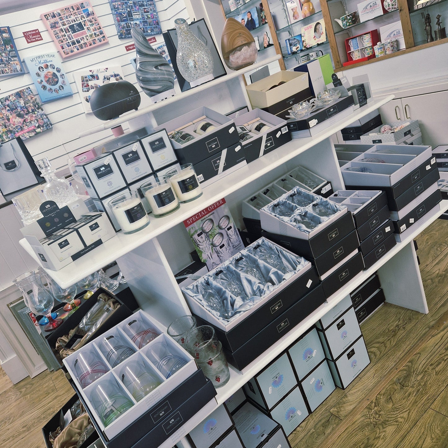 newgrange living brand shop display in kilybegs