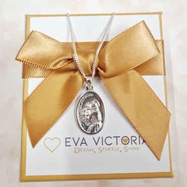 925 sterling silver saint anthony medal - eva victoria ireland
