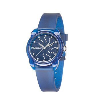 Navy Blue Night Sky Swaroski Colours Waterproof Watch