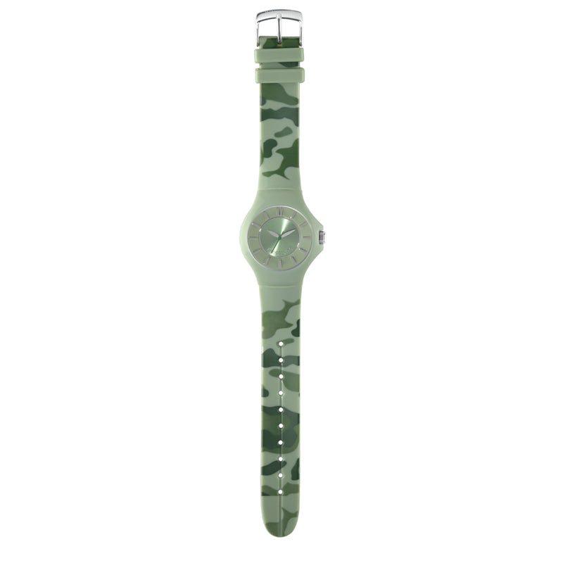 khaki Green Camouflage Colours Waterproof Watch