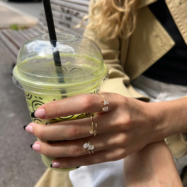 9ct Yellow Gold Nail Ring