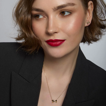 9ct gold bow stud earrings for girls children ireland