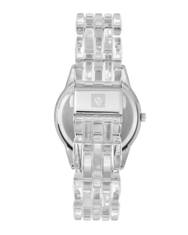 Anne Klein Silver Resin Japanese Quartz Fashion