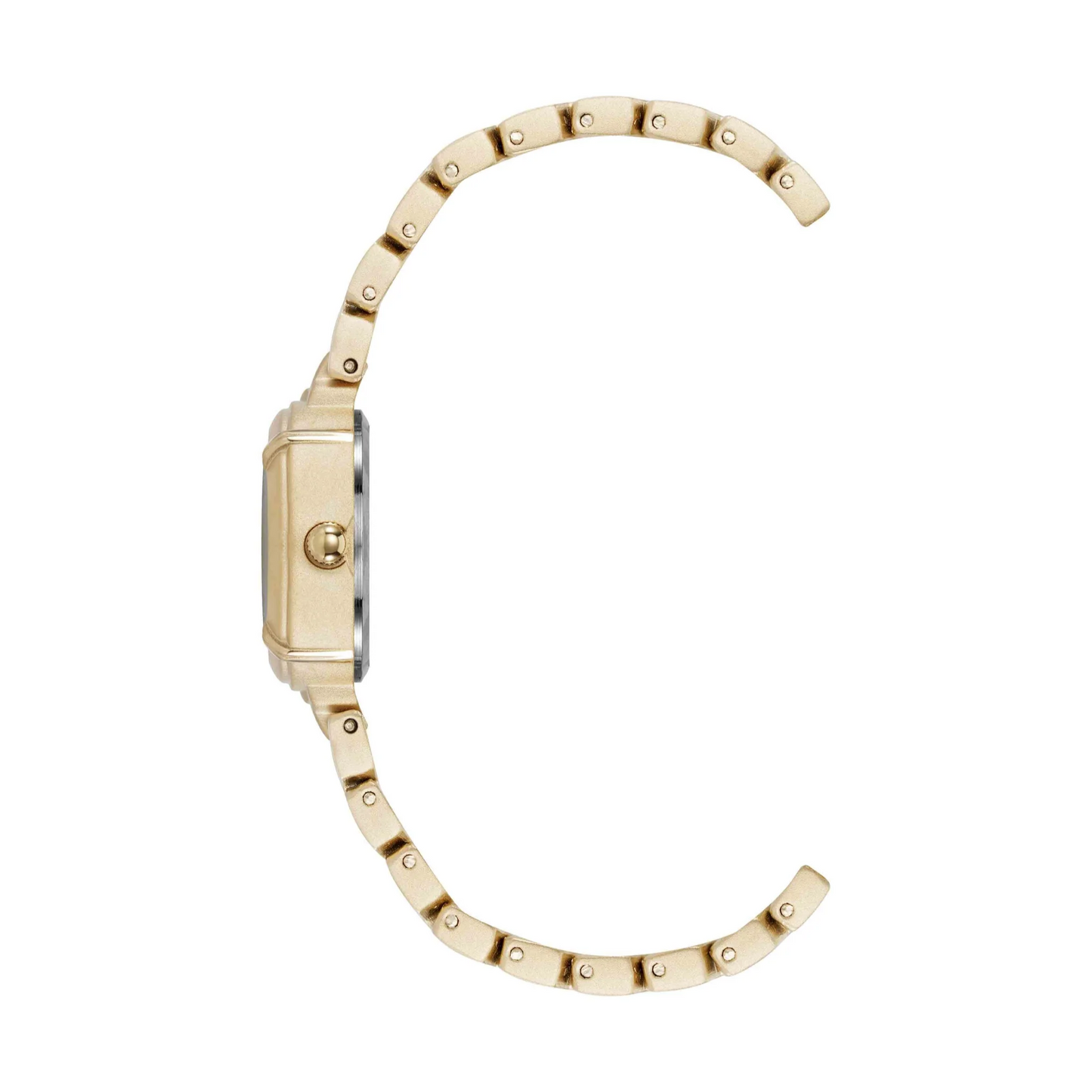 Anne Klein Modern Easy To Read Dial Gold Bracelet & Watch Gift Set