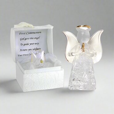 First Holy Communion Glass Guardian Angel