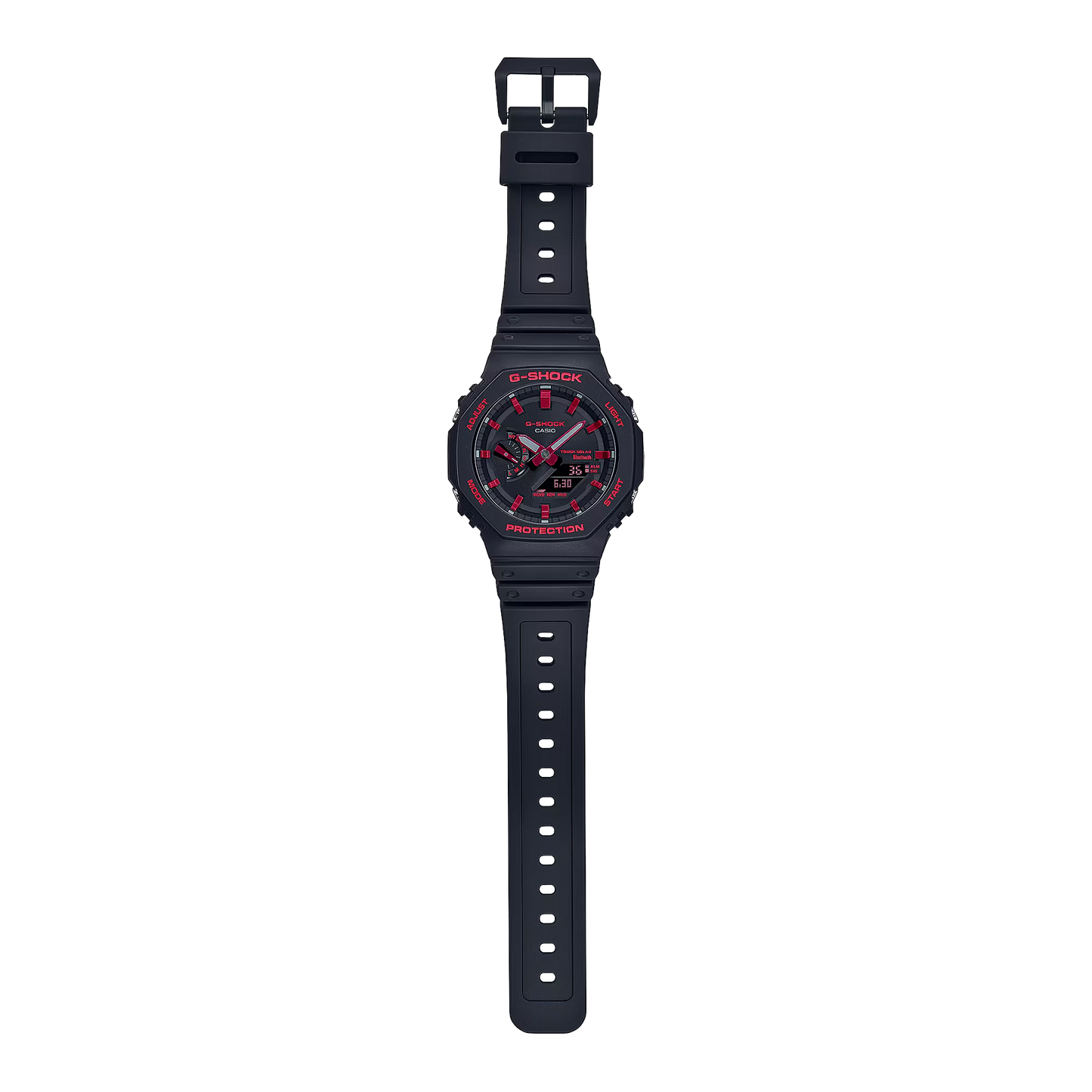 Casio G-Shock GA-B2100BNR-1A Bluetooth Solar Black & Red Watch