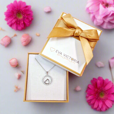 Love Heart Sterling Silver Pendant