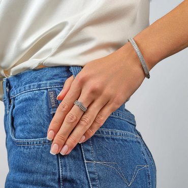 Sterling Silver Wishbone Ring