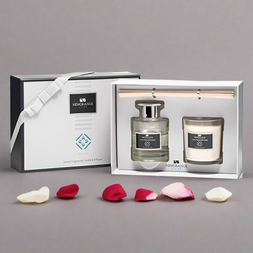 Newgrange Living Fresh Linen Luxury Candle & Diffuser Set