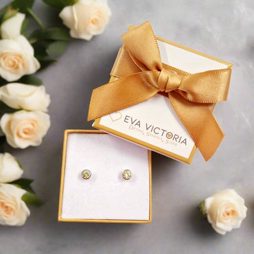 November Birthstone Sterling Silver Pendant & Earrings Set