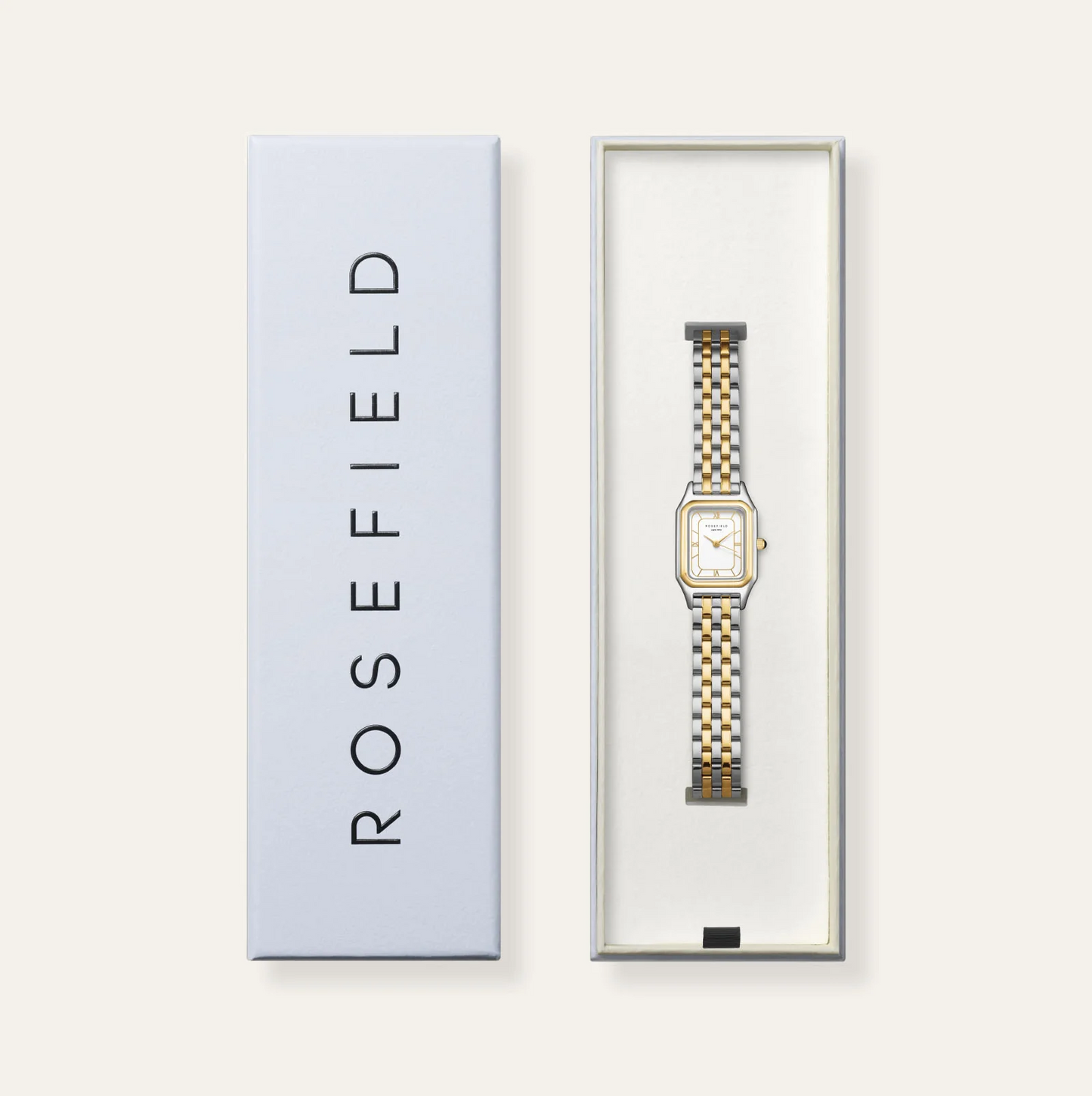 Rosefield Ivy White Duotone Watch