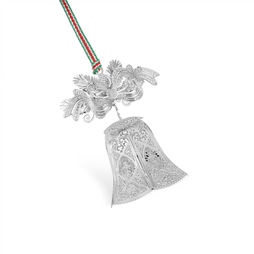 Ornate Bell Christmas Tree Hanging Decoration