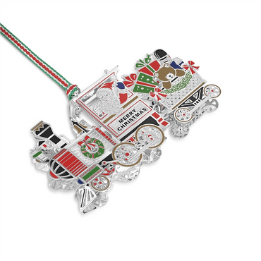 Santa Train Carriage Christmas Tree Decoration