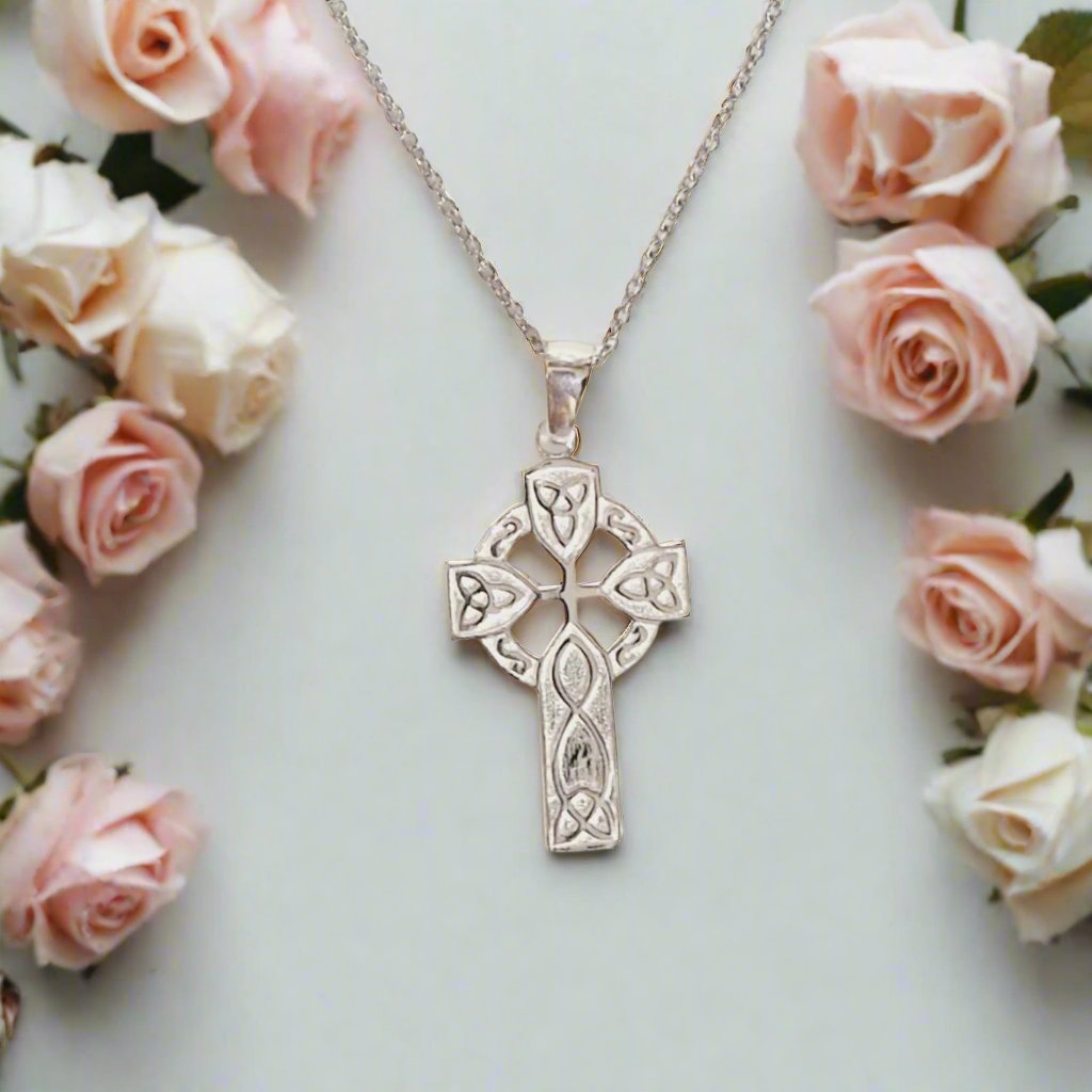 Sterling Silver Simple Celtic Cross