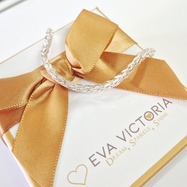 sterling silver spiga chain for men & women - ireland