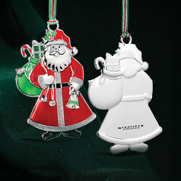 Personalised Santa Claus Christmas Tree Decoration by Newbridge