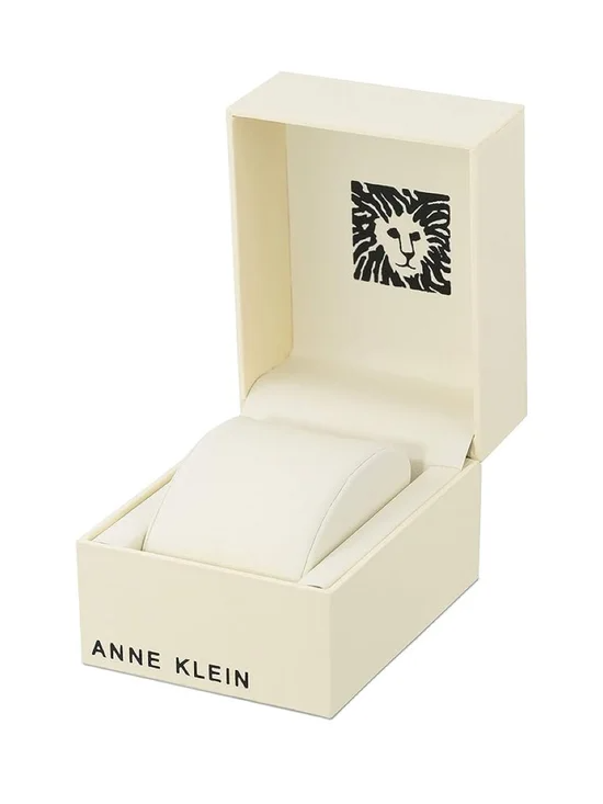 Anne Klein Silver Resin Japanese Quartz Fashion
