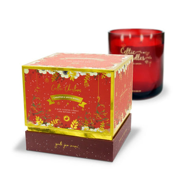 CINNAMON & WINTER BERRIES 4-WICK CANDLE