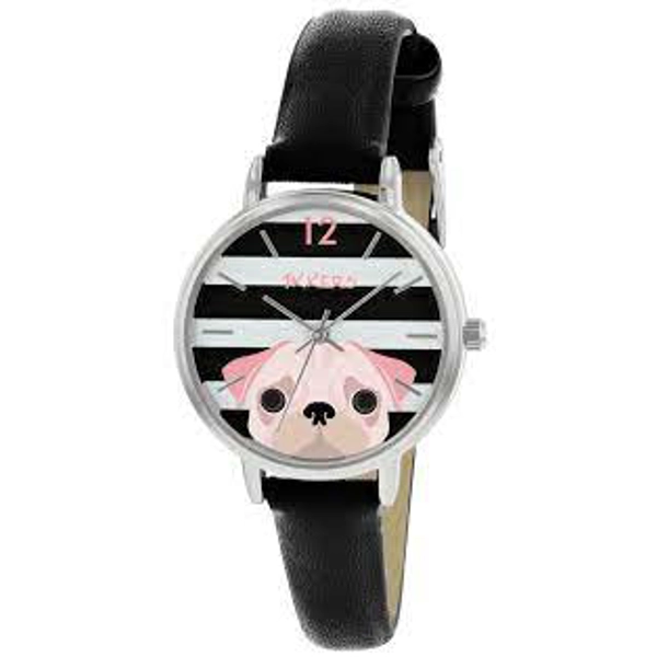 Tikkers Sparkle Collection Pug Watch