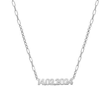 Multi Link Chain with Name Necklace