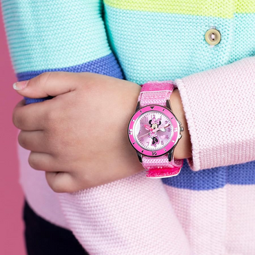 Minnie Time Teaching Watch Velcro Strap