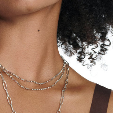 Multi Link Chain with Name Necklace