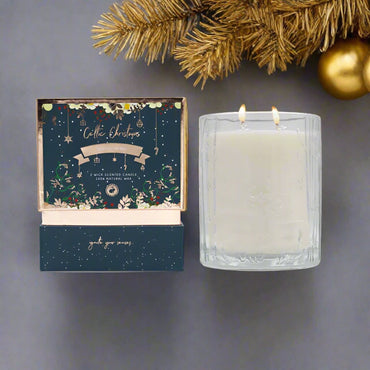 NOLLAIG SHONA VANILLA NUTMEG 2-WICK CANDLE