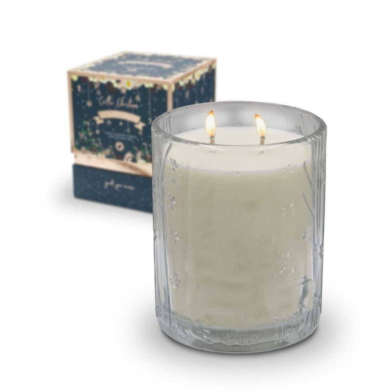 NOLLAIG SHONA VANILLA NUTMEG 2-WICK CANDLE
