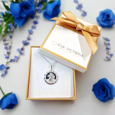 Personalised St.Christopher's Sterling Silver Engravable Medal
