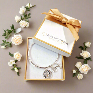 first holy communion bangle for girls