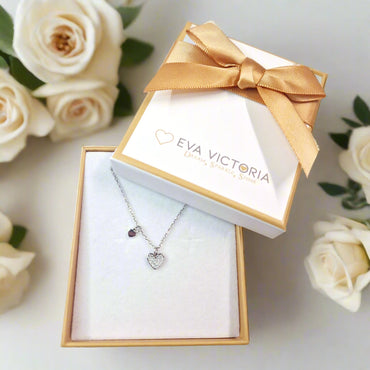 Hanna Heart Children Sterling Silver Charm Pendant