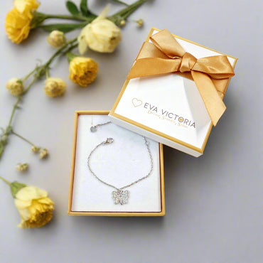 Christina Butterfly Children Sterling Silver Bracelet