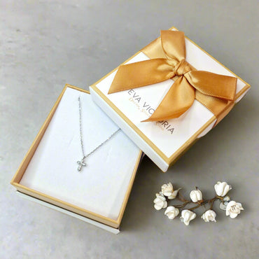 Dainty Children Sterling Silver Cross Pendant