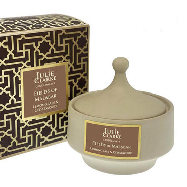 Malabar Lemongrass & Cedarwood Desert Winds Jar Candle by Julie Clarke