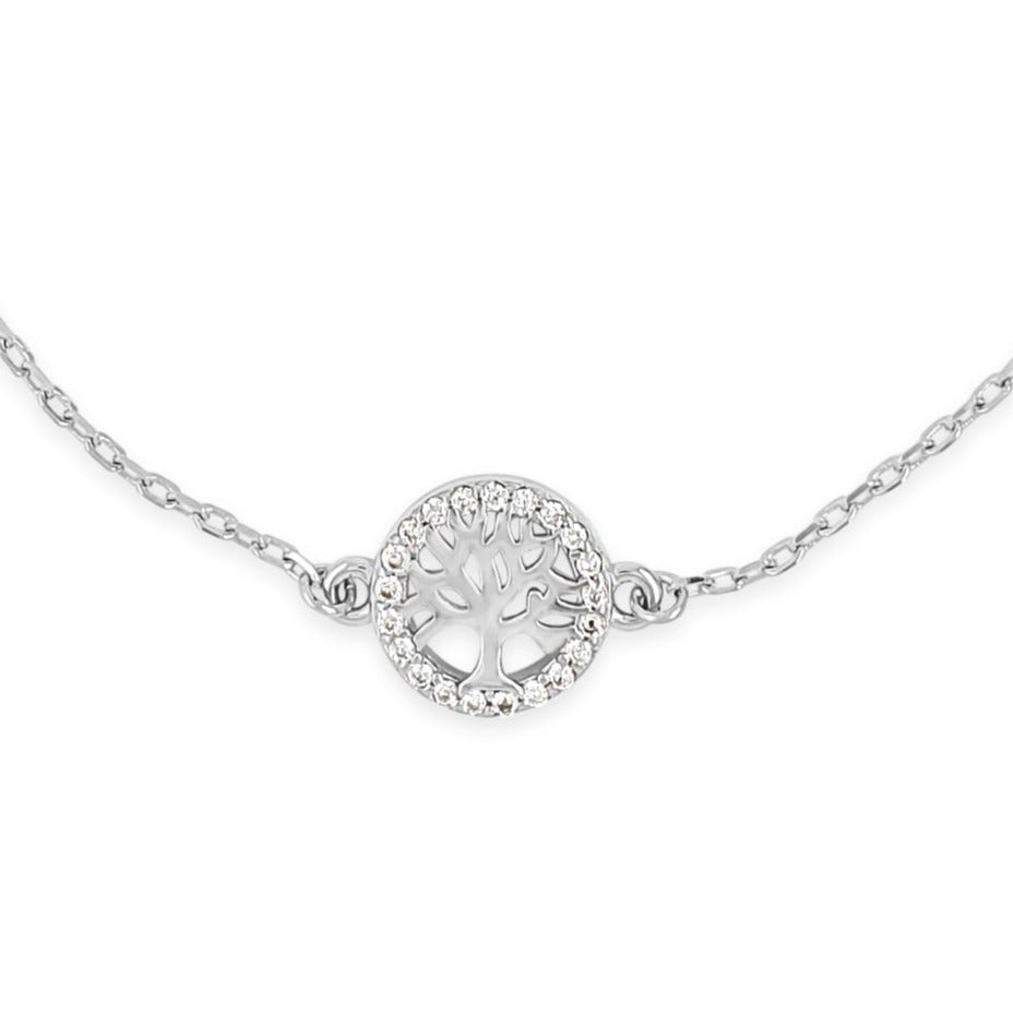 Tree of Life Children Sterling Silver Bracelet