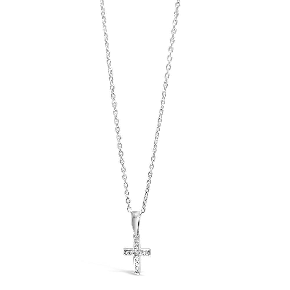 Ellie Children Sterling Silver Cross Pendant