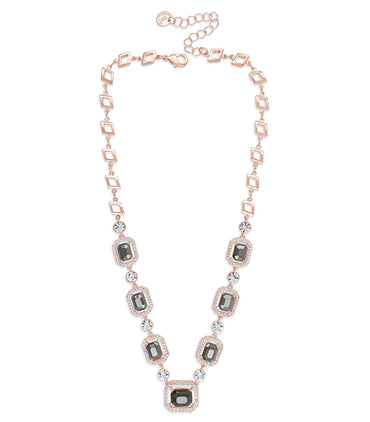 Shop Andrea Hematite Crystals Rose Gold Bracelet