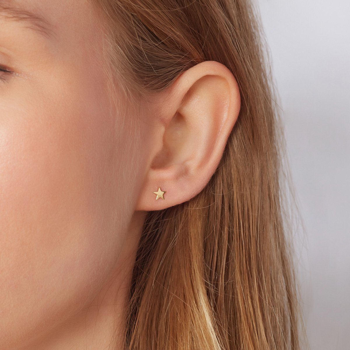 Shop 9ct Yellow Gold Star Stud Earrings