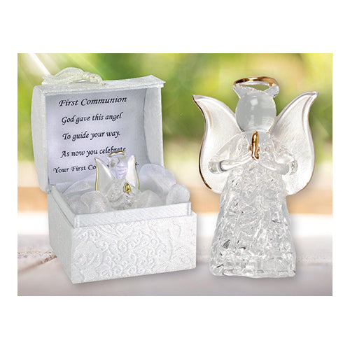 First Holy Communion Glass Guardian Angel