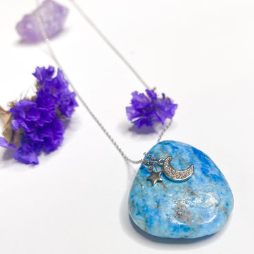 Dream Moon Children Sterling Silver Charm Pendant Set