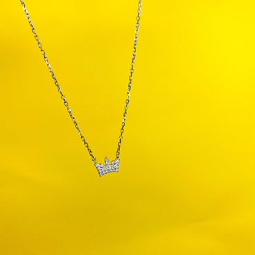 Shop Plain Princess Crown Children Sterling Silver Tiara Pendant