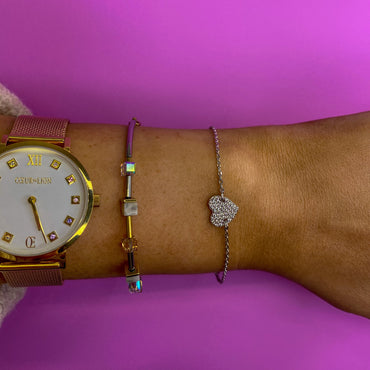 Hanna Heart Children Sterling Silver Bracelet Set