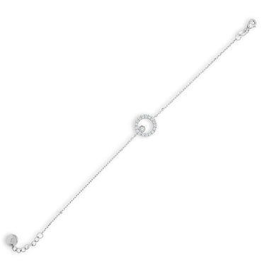 Inner Circle Delicate Sterling Silver Bracelet