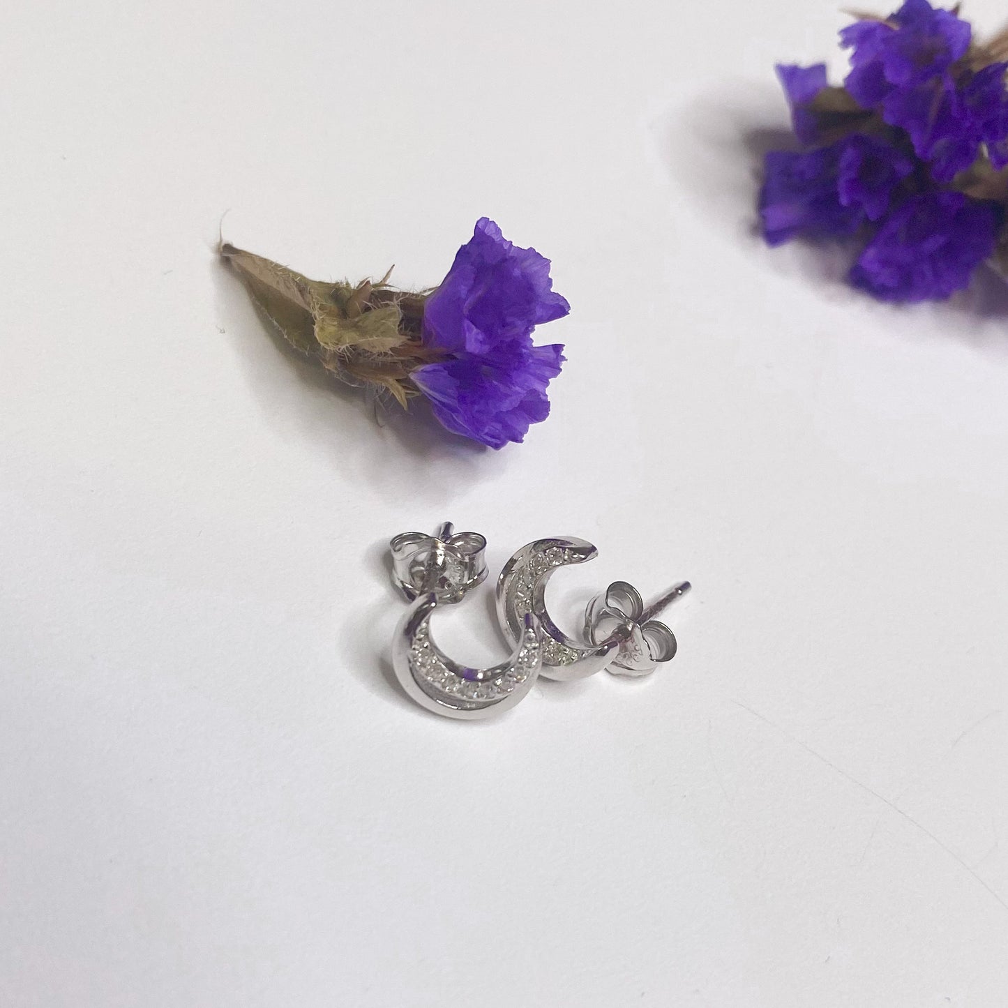 Dream Moon Children Sterling Silver Earrings Ireland