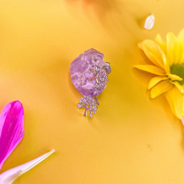 Sparkling Tree of Life Sterling Silver Stud Earrings