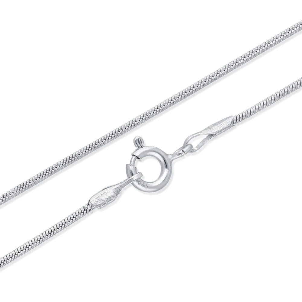 Cassidy Sterling Silver Unisex Snake Chain