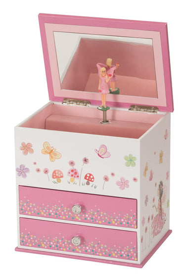 Zola Stardust Butterfly Musical Kids Jewellery Box