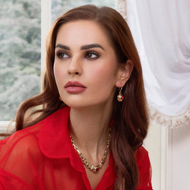 Absolute Jewellery Crystal Radiance Gold 20" Statement Necklace