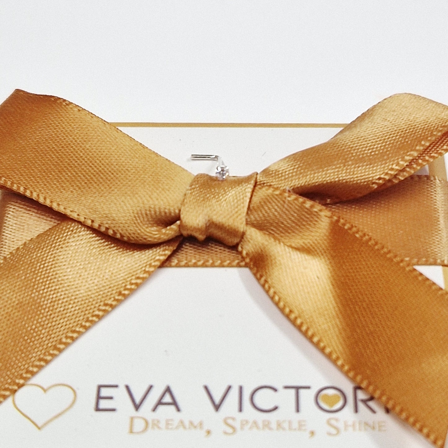 2mm CZ Silver Plated L-Shape Nose Stud